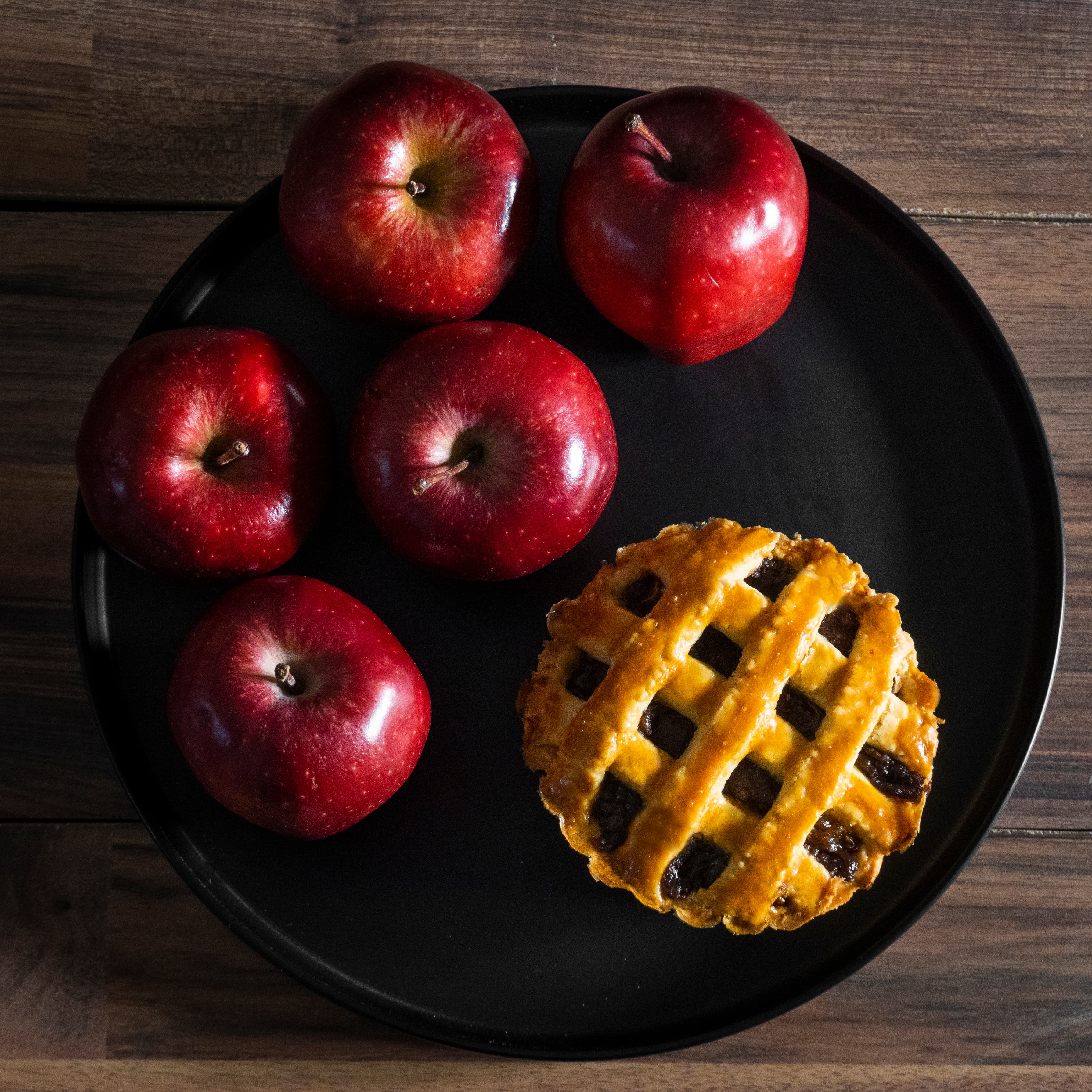 Mini pay de manzana