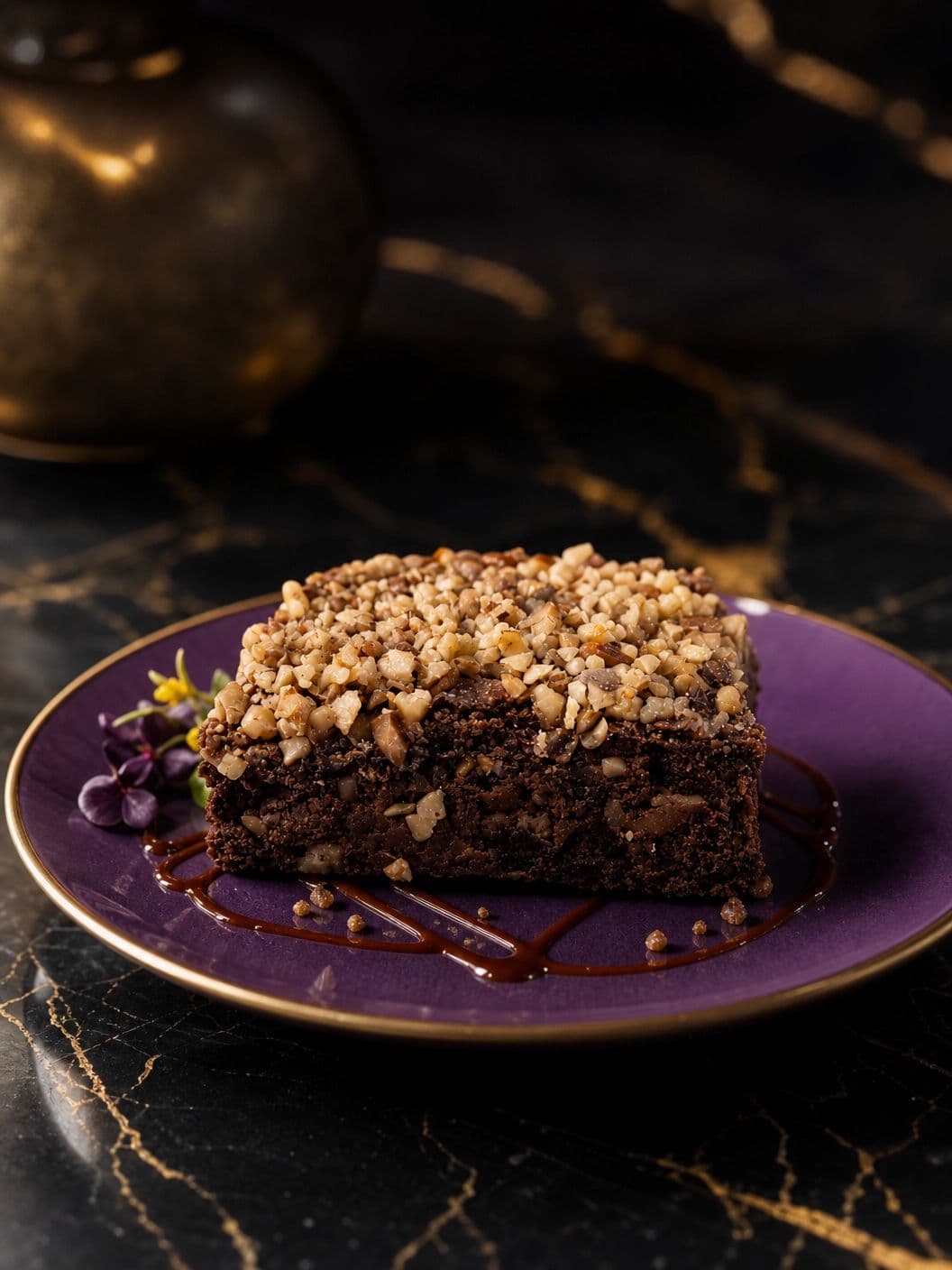 Brownie de nuez normal