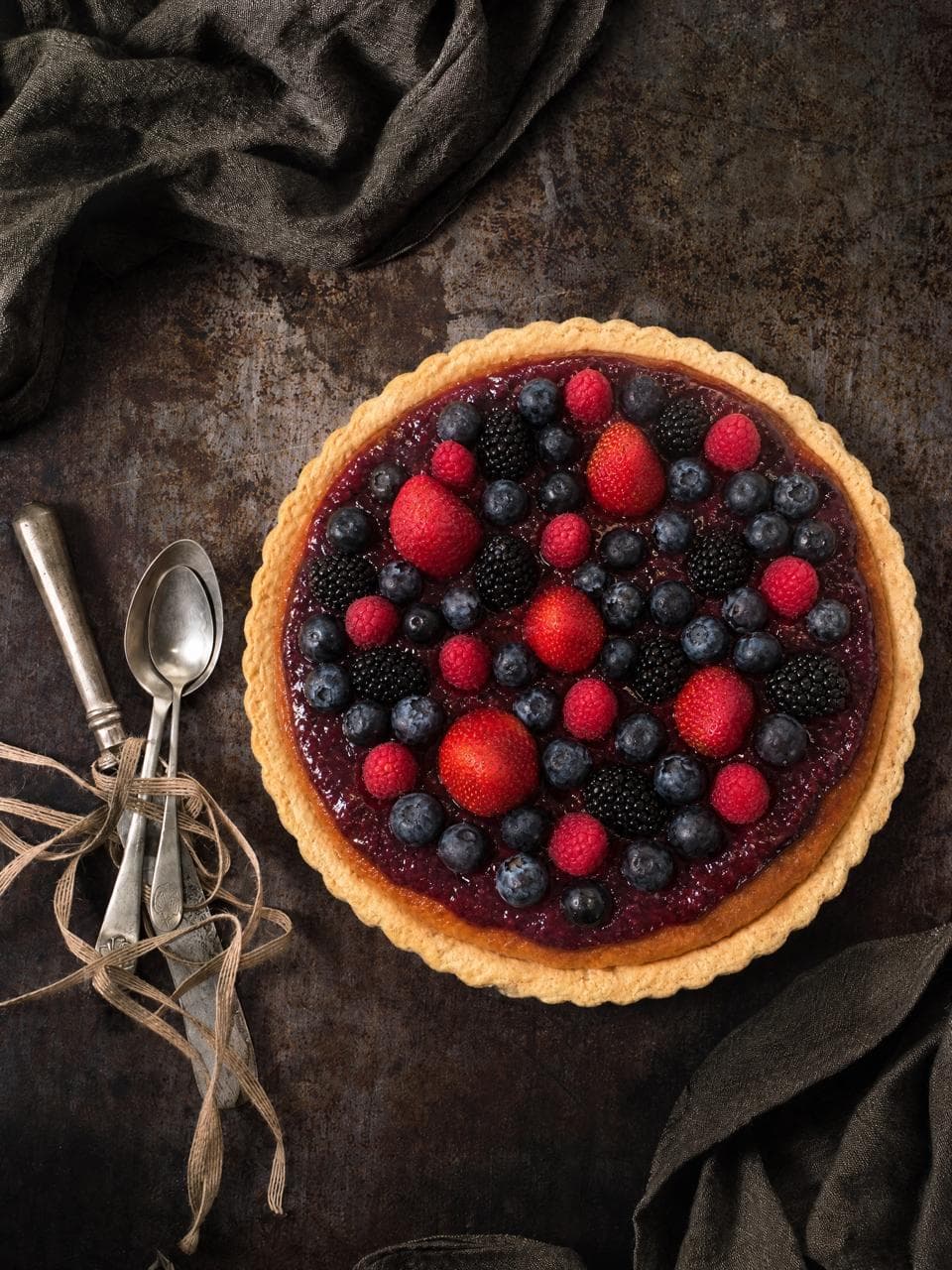 Pay Queso con Frutos Rojos